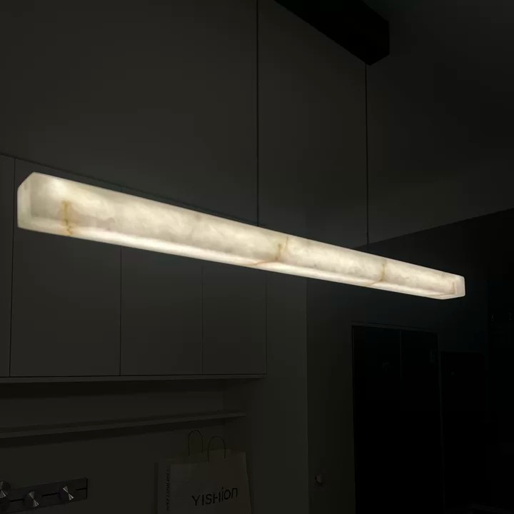 Desk Setup Minimalist - Lampe suspendue LED de luxe Nordic