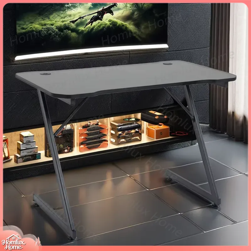 Desk Setup L Shaped - Bureau d'ordinateur en forme de L,
