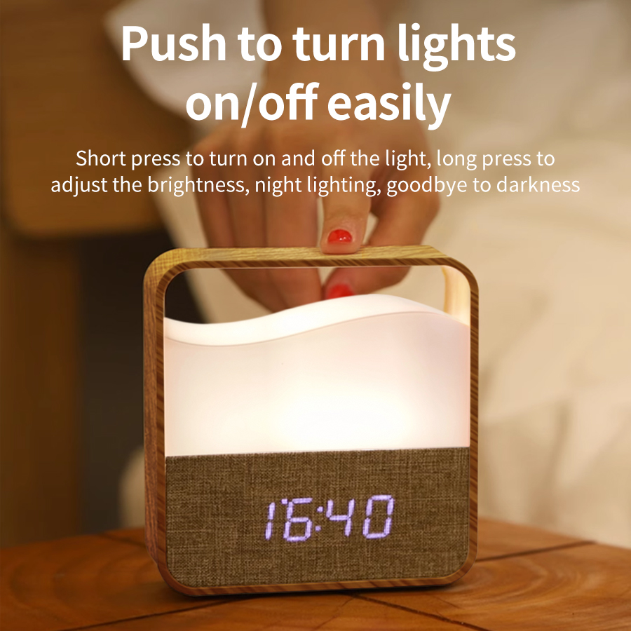 Veilleuse LED avec horloge num - Desk Setup Lamp avis et prix