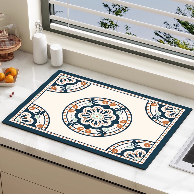 Tapis de séchage de la terre d - Desk Setup Minimalist avis et prix