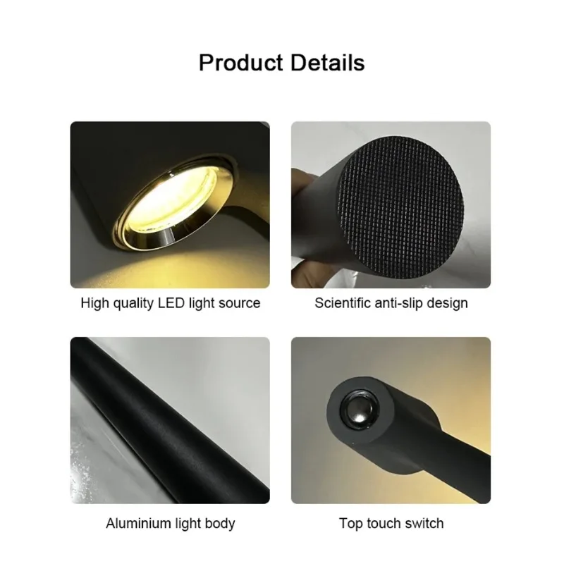 Lampe de table à LED, recharge - Desk Setup Minimalist avis et prix
